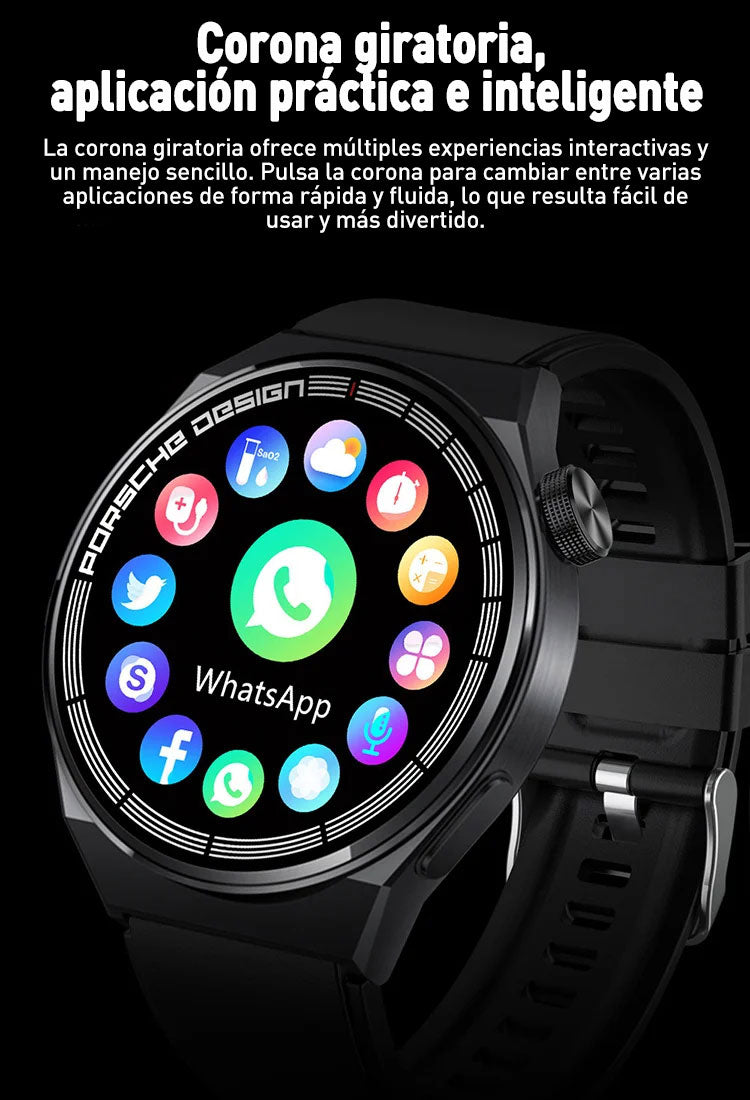 Športovo-inteligentné hodinky Porsche GT8