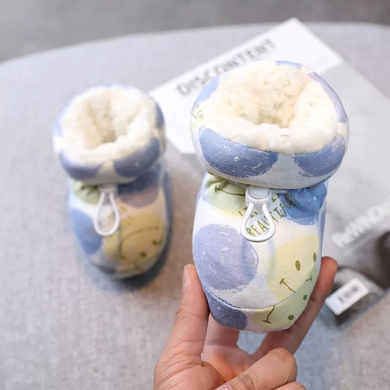 🔥 Ribotą laiką taikoma 50 % nuolaida ❄️ Šilti kailiniai vaikiški batukai 👶💕-LT