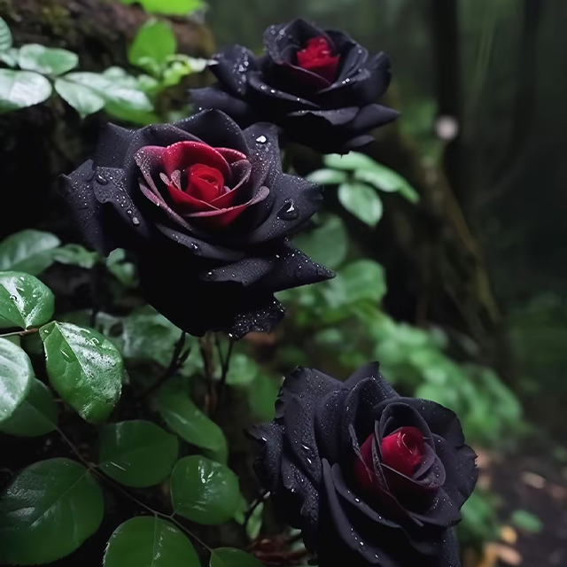Rzadkie nasiona czarnej róży do sadzenia, odmiana rodzinna, bez GMO. Ponad 200 pięknych nasion kwiatów do ogrodu domowego. Bonsai.