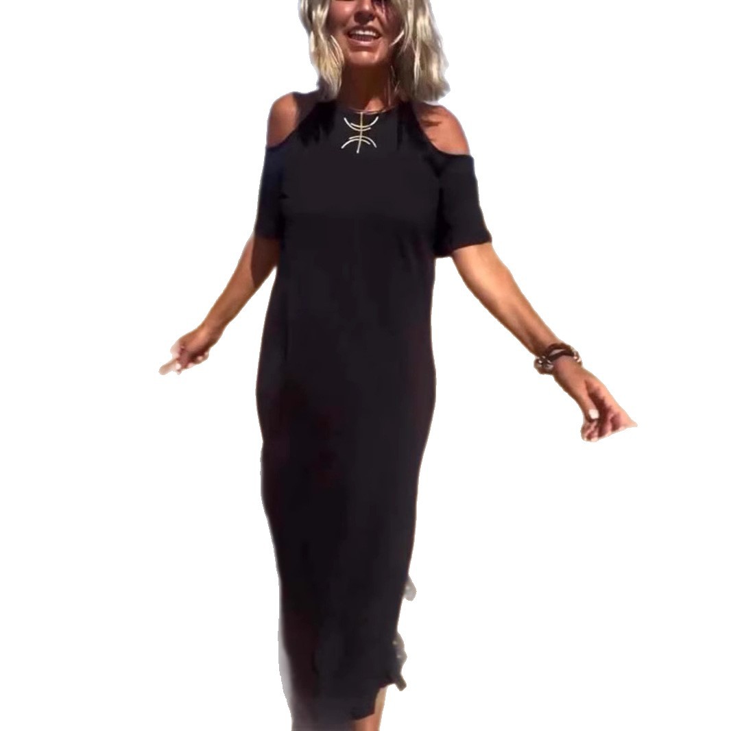 Nauja, madinga, laisvalaikio stiliaus, plona suknelė-LT