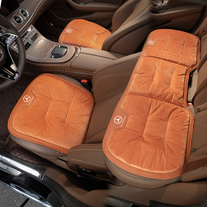 Trumpa pliušinė žieminių automobilių sėdynių pagalvėlė-LT