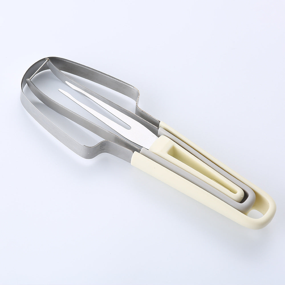 Multifunkčný rezač melónu je vyrobený z nerezovej ocele-GR