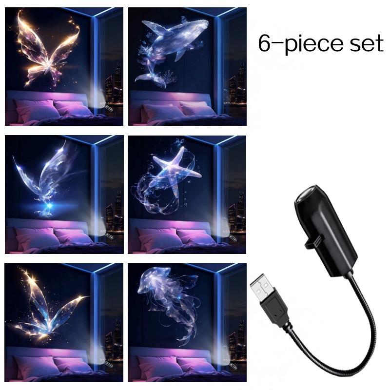 Projektor USB Galaxy i Moon Night Light