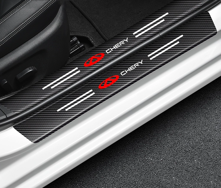 Juodasis penktadienis ✨50% NUOLAIDA ✨Anglies pluošto automobilių slenksčių lipdukai ✨9 vnt. ✨-LT