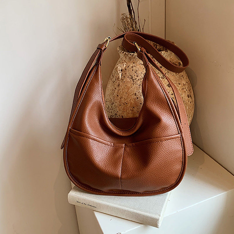 Μοντέρνα τσάντα χιαστί με ρυθμιζόμενο λουράκι και μεγάλη χωρητικότητα-GR