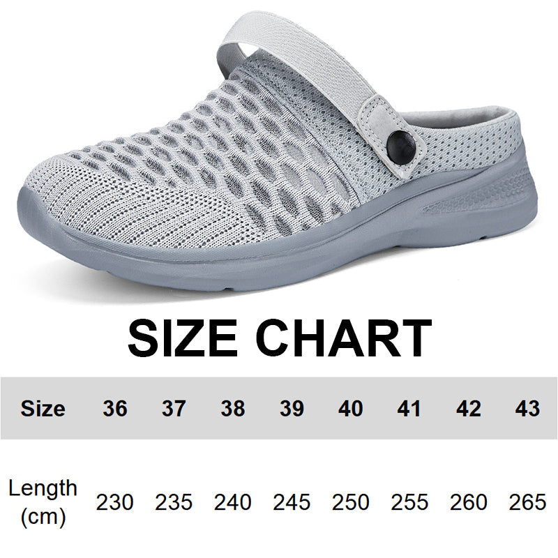 Μοντέρνα, διχτυωτά, αναπνεύσιμα, ημι-ολισθαίνοντα πέδιλα-GR