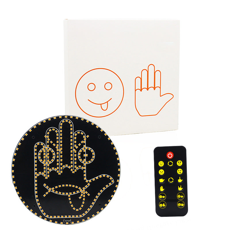 „Expression and Gesture“ LED prietaisų skydelio apšvietimas automobilio galiniam langui-LT