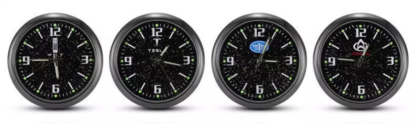 Karštas išpardavimas ✨50% nuolaida ✨Šviečiantis kvarcinis automobilio laikrodis-LT