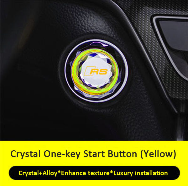 Karštas išpardavimas🔥49% nuolaida🔥Vienas raktas įjungimui krištolo apsaugos mygtukas-LT