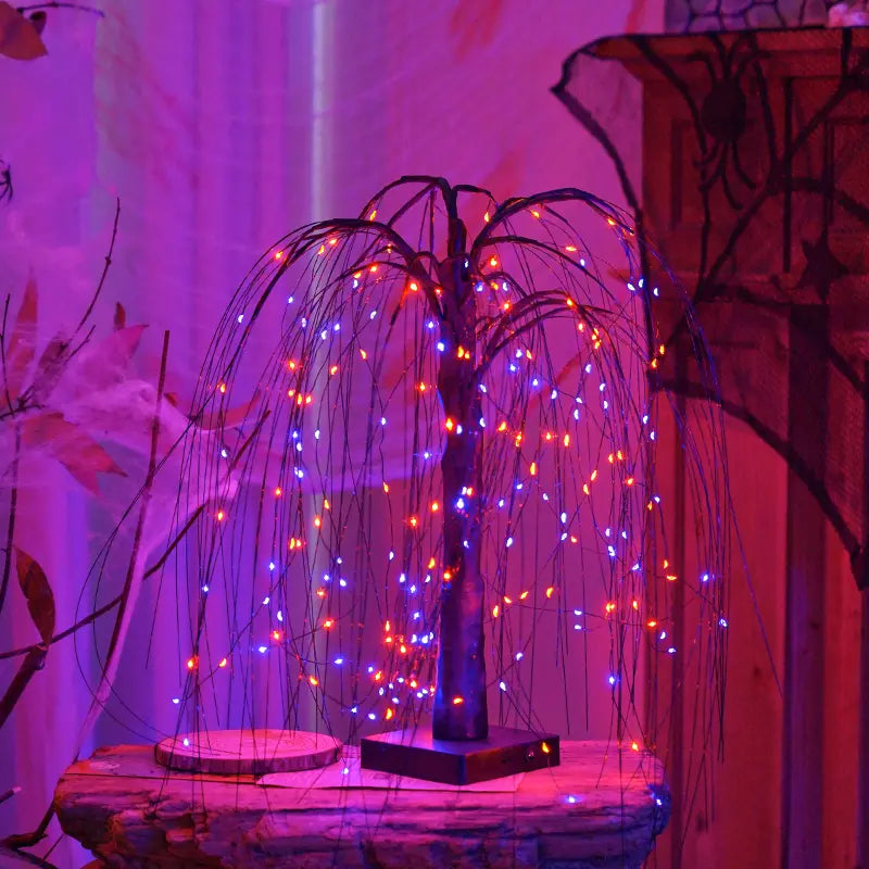 🎃✨Wyprzedaż Early Bird: 50% zniżki🔥Światła na choinkę Halloween