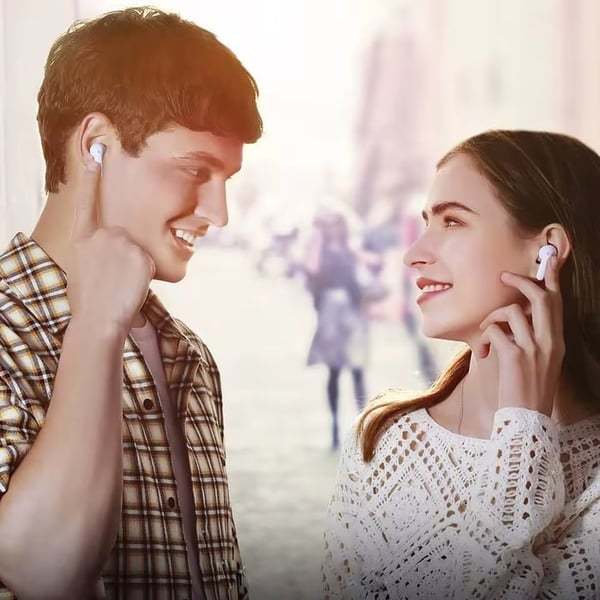 Mėlynos🏆Perkamiausias numeris 1 ⏰ Paskutinė diena 💎 OWS Bluetooth 5.4 belaidės ausinės su dirbtinio intelekto vertimu (skirtos iOS ir Android)-LT