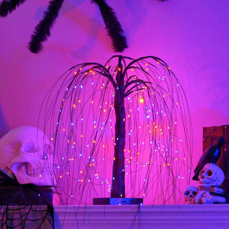 🎃✨Wyprzedaż Early Bird: 50% zniżki🔥Światła na choinkę Halloween