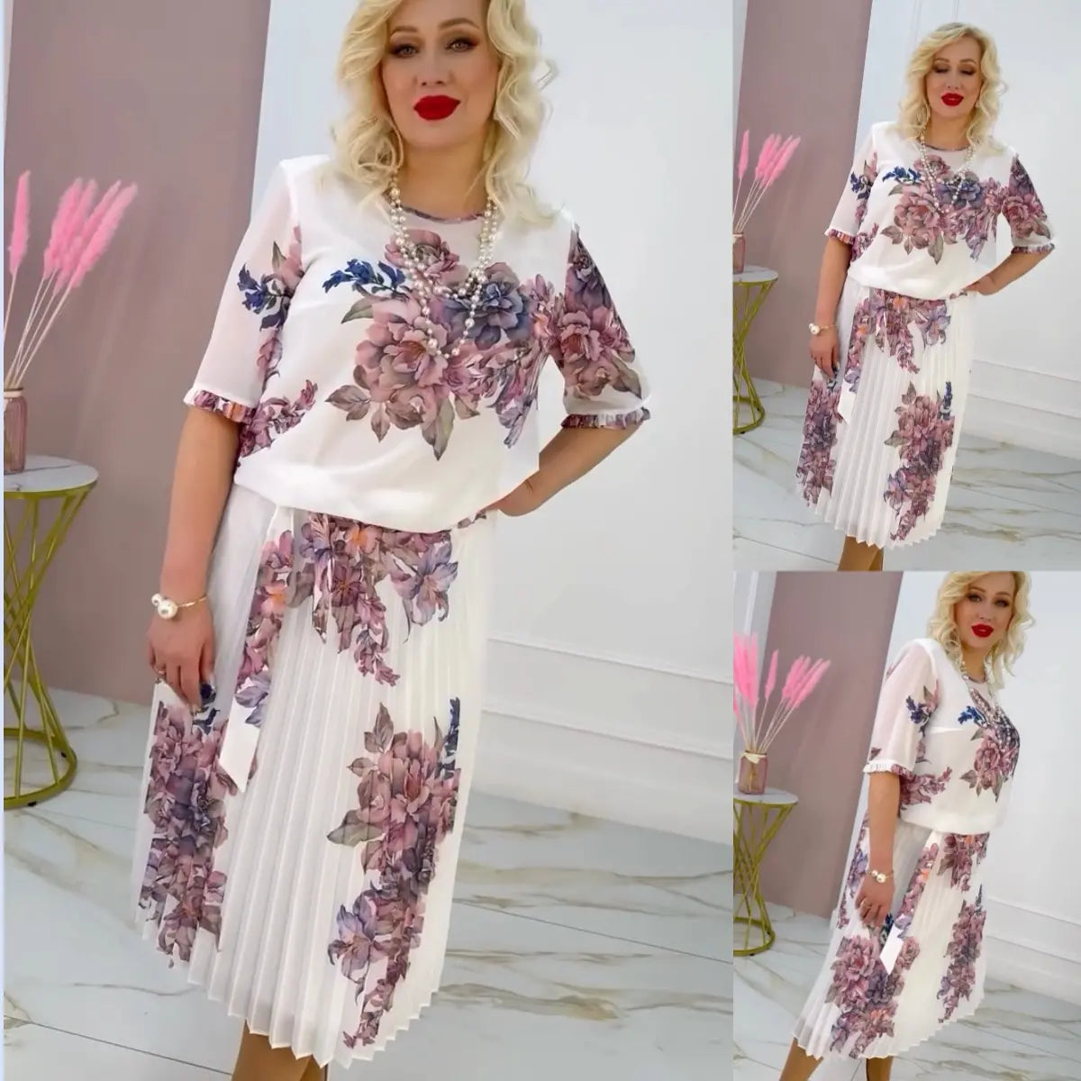 [🥇Najpredávanejšie šaty]💥👗[S-5XL]Nová jarná módna sada 2025-SK