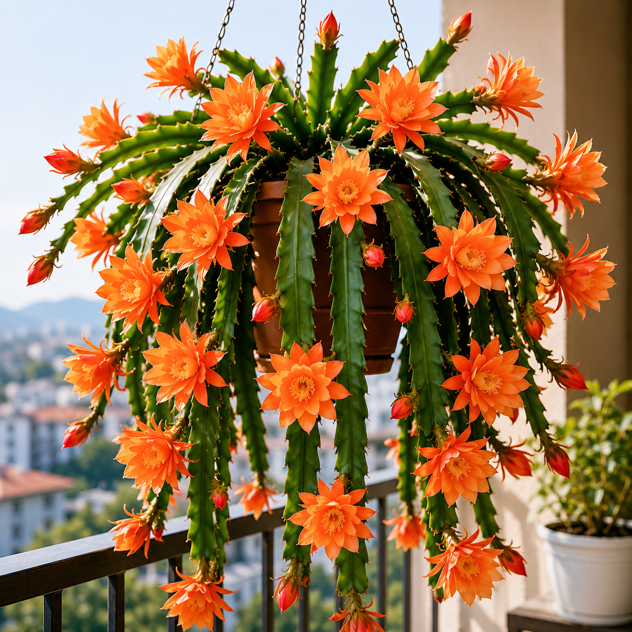 💫 Rzadki kaktus storczykowy Epiphyllum 🌸 Rzadki kwiat, który każdy chce podziwiać