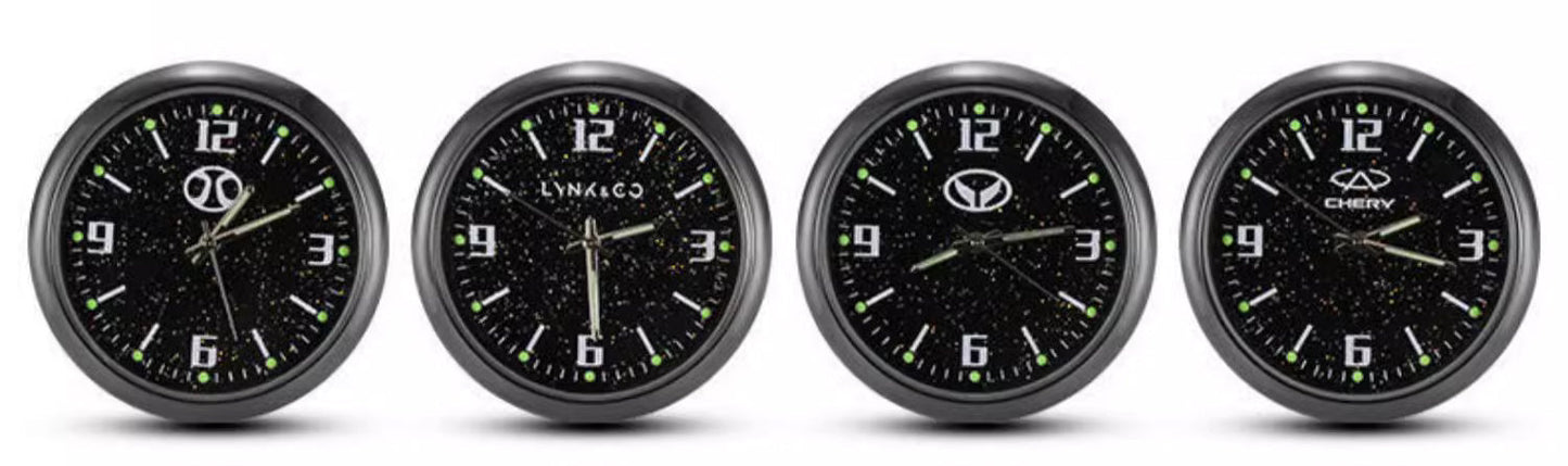 Ζεστές εκπτώσεις ✨50% έκπτωση ✨Φωτεινό ρολόι αυτοκινήτου με χαλαζία-GR
