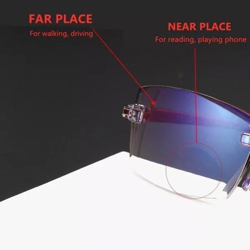 Gafas de doble uso con protección advanceda contra los rayos azules de lejos y de cerca-ES