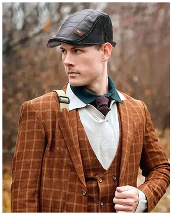 Nová módna kožená baretka 