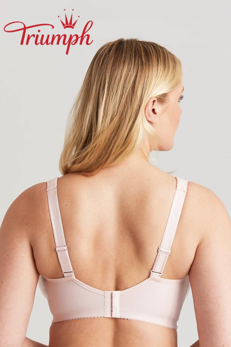 Komplet Triumph® 4-częściowy 🥰 Biustonosze z czystej bawełny z haftem — dostępne w różnych kolorach i rozmiarach