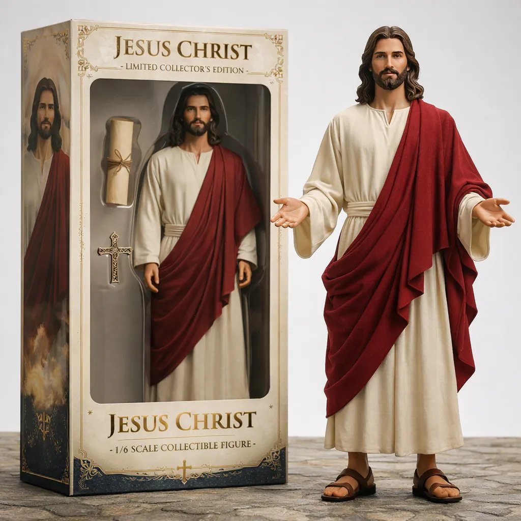 (🎁Ostatni dzień 50% zniżki)🙏✝️Jesus Christ Limited Collector’s Edition Figure w skali 1/6