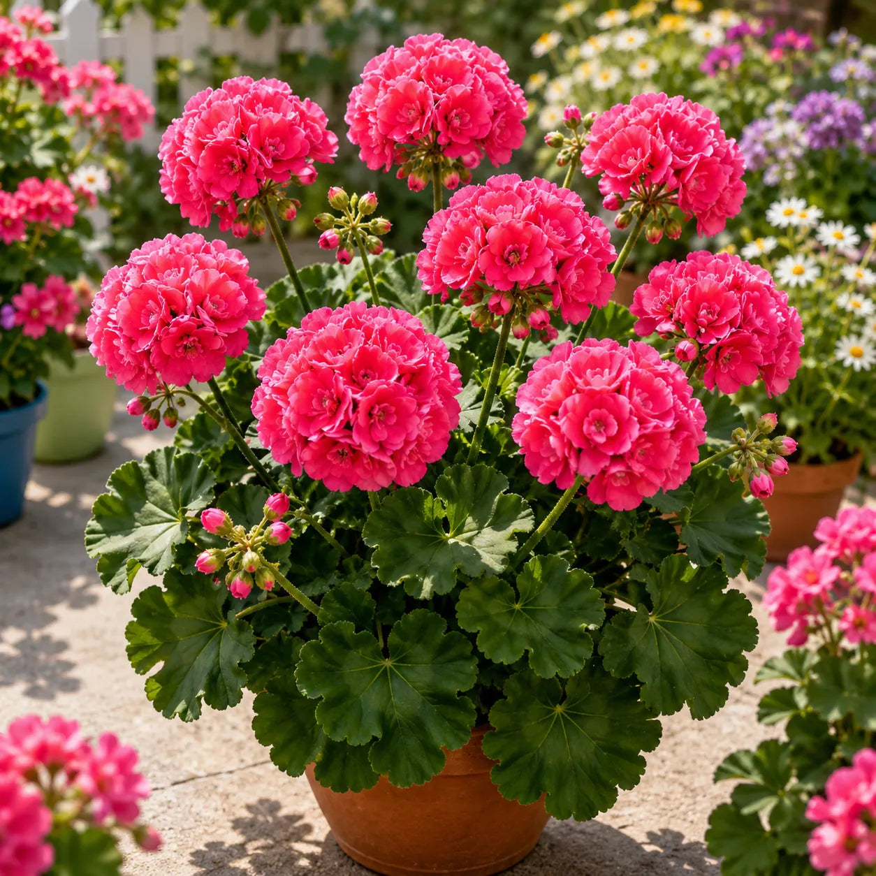 💜 Nasiona geranium gigantycznego Pom-Pom