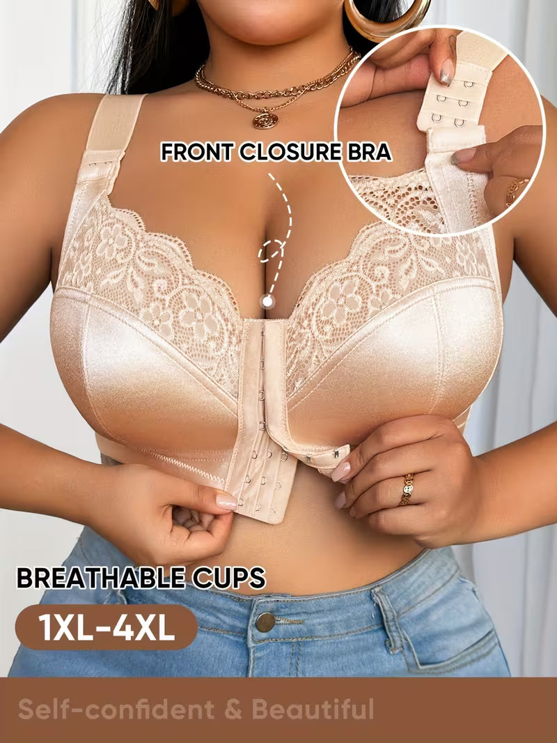 👙TRIUMPH – [4 szt.]🔥50% zniżki na damskie biustonosze z pełnym pokryciem dla kobiet o większych rozmiarach – Biustonosze w dużych rozmiarach o wyrazistych proporcjach