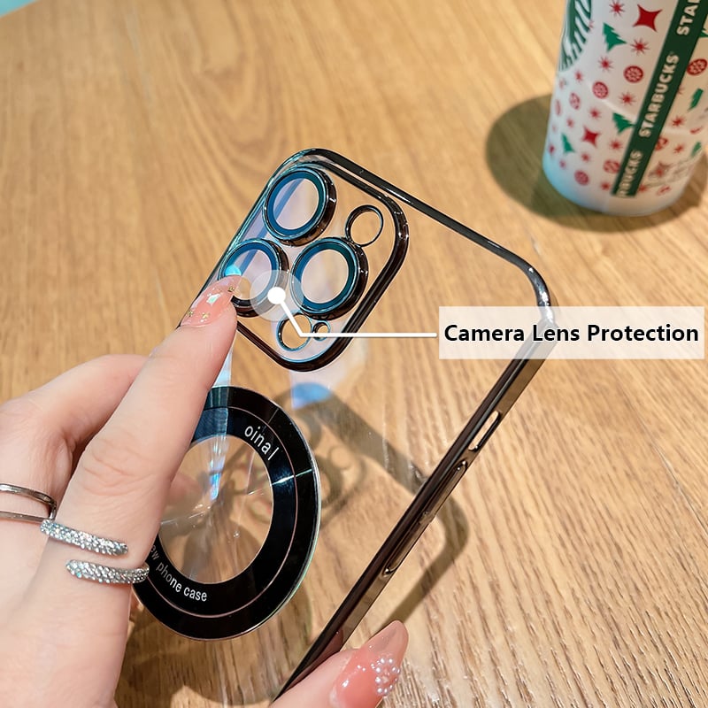 Priehladné magnetické puzdro na iPhone 