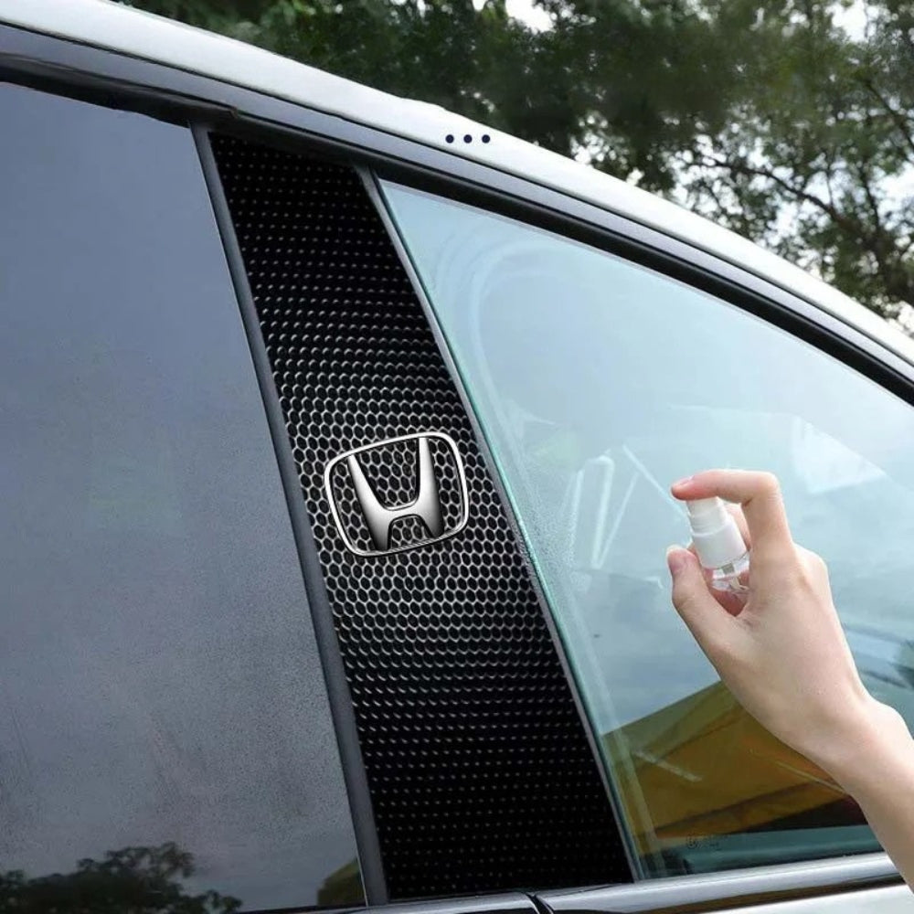 2x Αυτοκόλλητα παραθύρων αυτοκινήτου με λογότυπο-GR