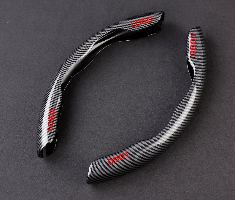 🔥Νέο κάλυμμα τιμονιού από ανθρακονήματα γενικής χρήσης (2 τεμάχια)❗Ταιριάζει σε όλα τα μοντέλα-GR