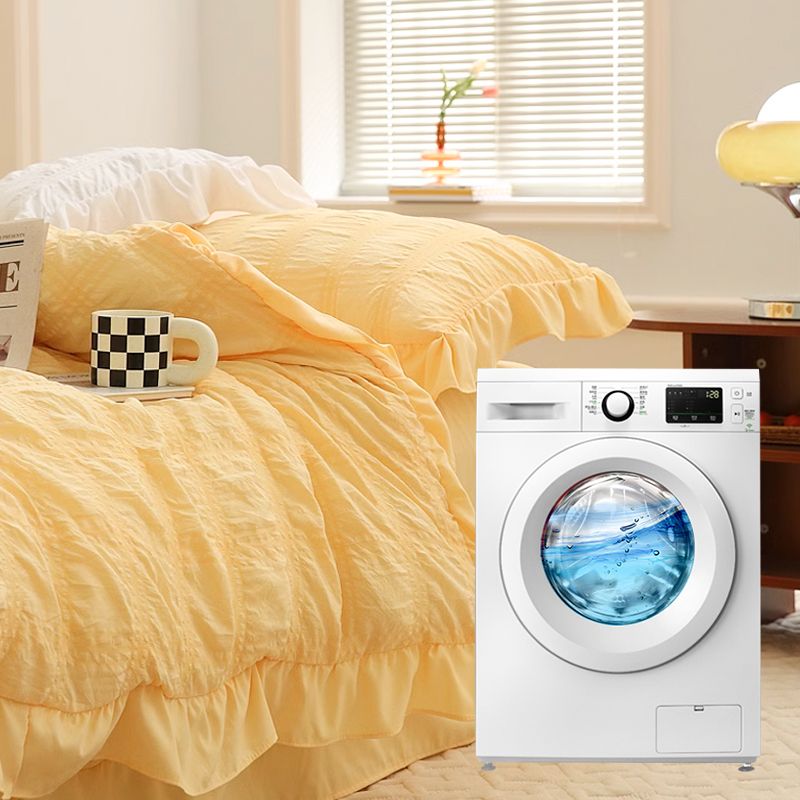 ✨ Skvelá hodnota✨ Icy Seersucker Summer Cool Quilt Lace 4-dielna súprava 