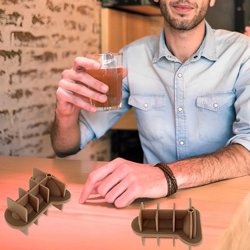 Forma na kocky ľadu pre dospelých 