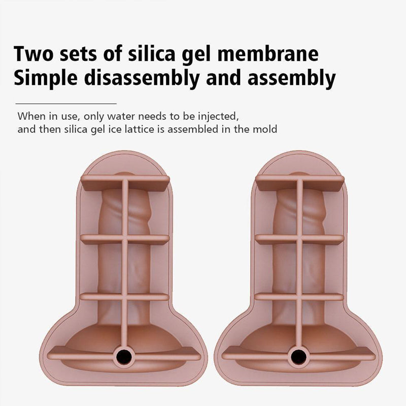 Forma na kocky ľadu pre dospelých 