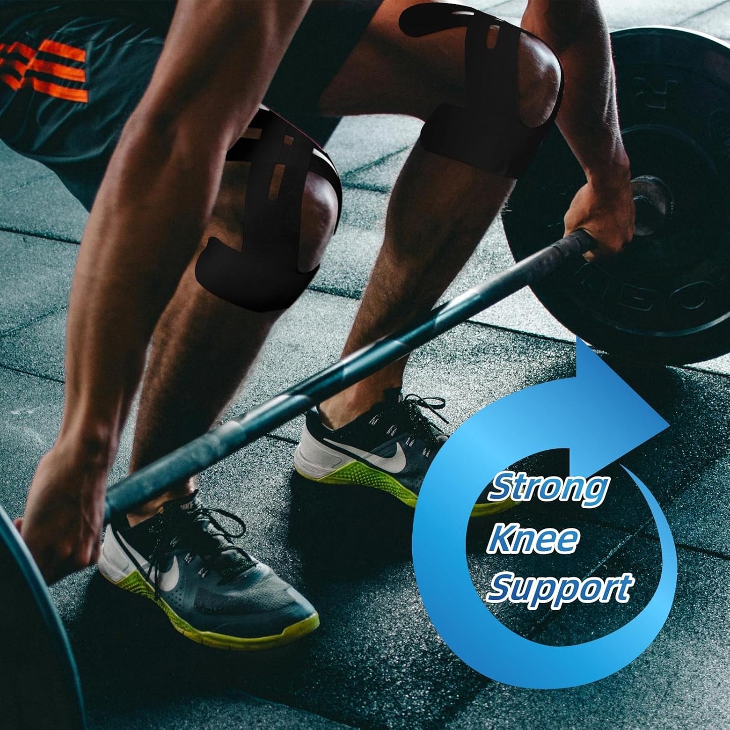 🎁50% NUOLAIDA – iš anksto paruoštas kineziologinis teipas keliui-LT