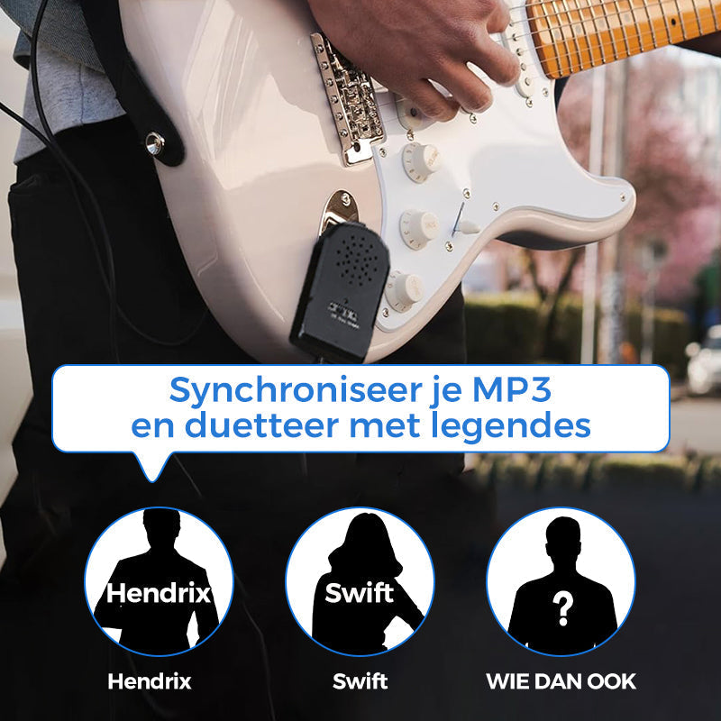 🎸Μίνι φορητό κιτ ενισχυτή ηλεκτρικής κιθάρας-GR