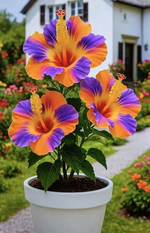 Rzadkie cebule hibiskusa – doniczkowe, balkonowe, zimowe sadzenie