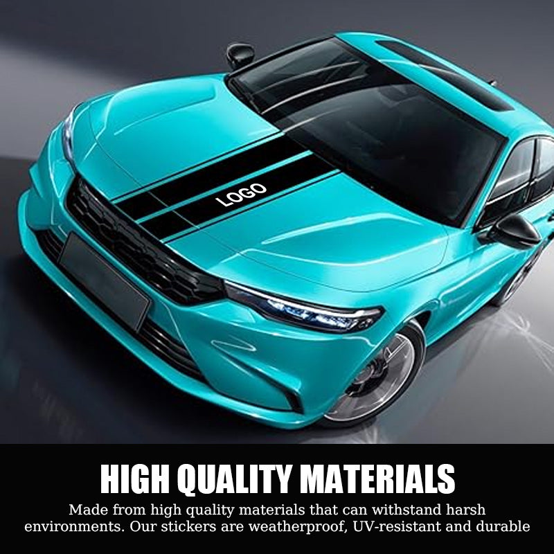 Αυτοκόλλητα αυτοκινήτου για διακόσμηση καπό (2 φύλλα)-GR