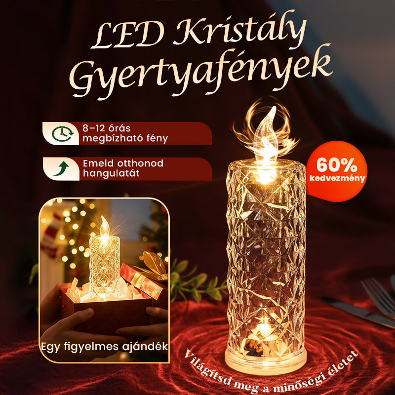 【✨1+2 gratis】Romantyczne bezpłomieniowe świece LED zasilane bateriami