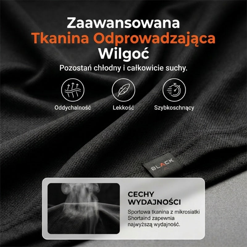 Męski sportowy komplet – bezrękawnik z kapturem i szorty