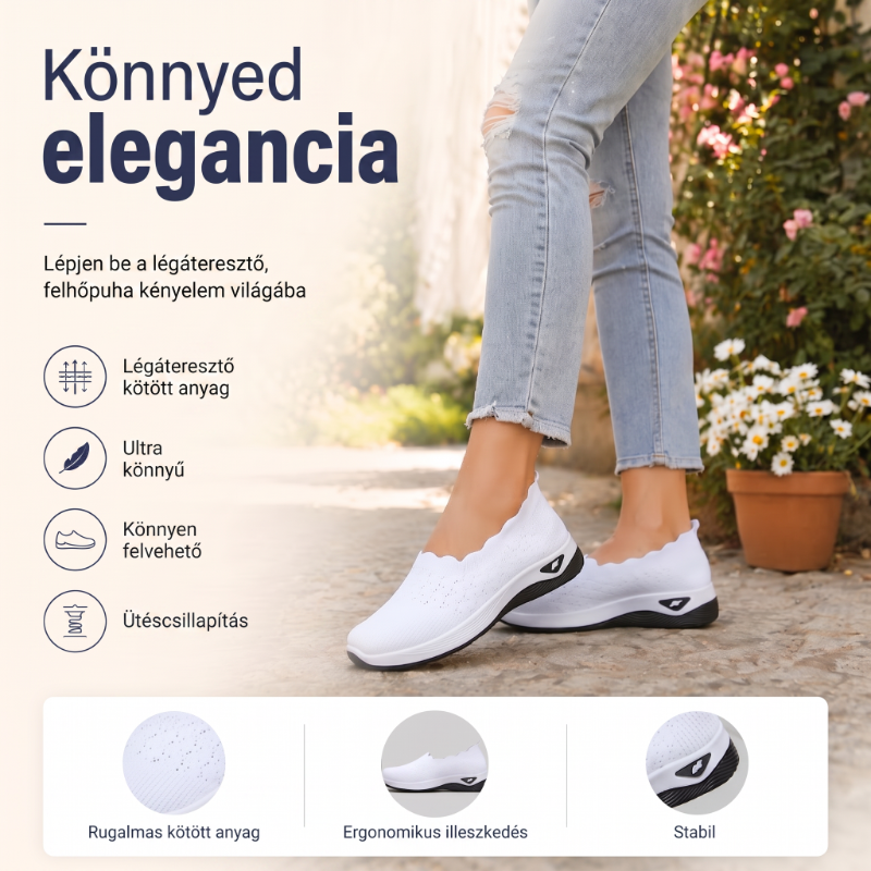 🌬️ Lekkie, oddychające damskie buty do chodzenia zapewniające całodzienny komfort