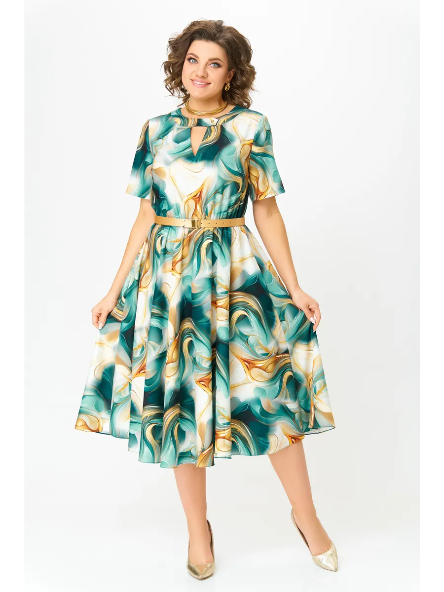 😎💃Nauji vasaros produktai💥[S-5XL]Laisva šifono suknelė didelio dydžio | Patogi ir laidži orui-LT