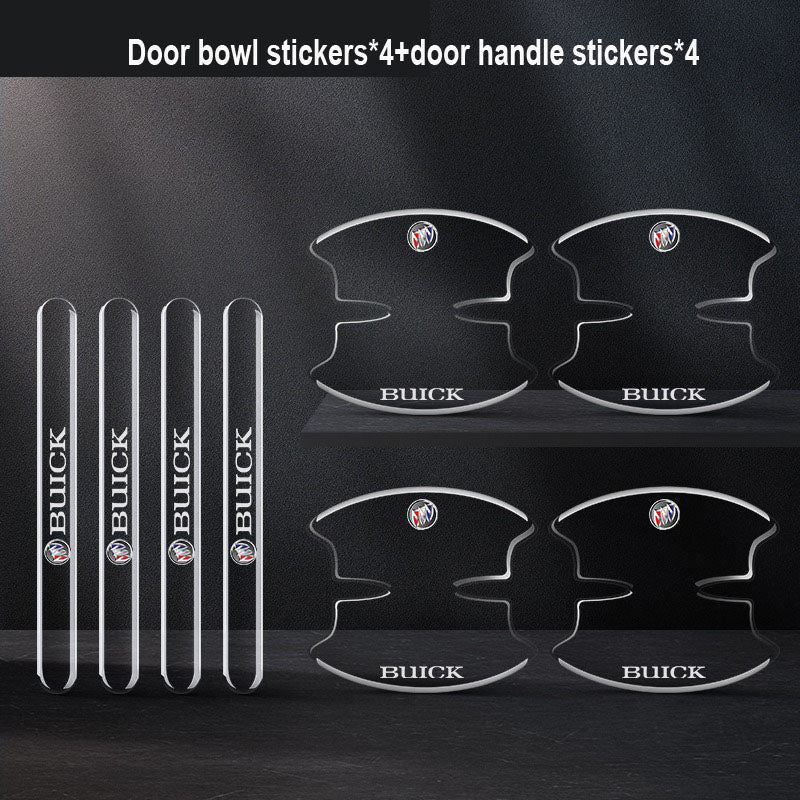Sutirštinti automobilio durelių klijai su logotipu ✨8 vnt.✨--LT