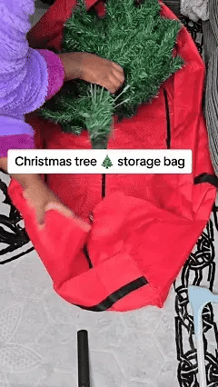 🎄Noworoczne oferty specjalne -60% TANIEJ!!⚡PONAD 50 000 SPRZEDANYCH!🔥Wytrzymała, wodoodporna torba do przechowywania w kształcie choinki