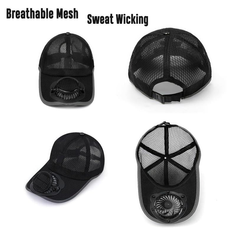 🔥GORĄCA WYPRZEDAŻ - 49% TANIEJ🧢2026 Pro Outdoor Cooling Hat: czapka z podwójnym wentylatorem