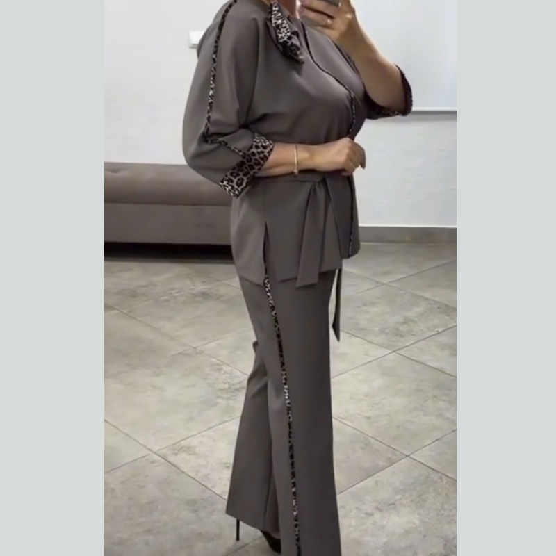 [S-5XL]🥀Elegantiškas moteriškas kostiumas-LT