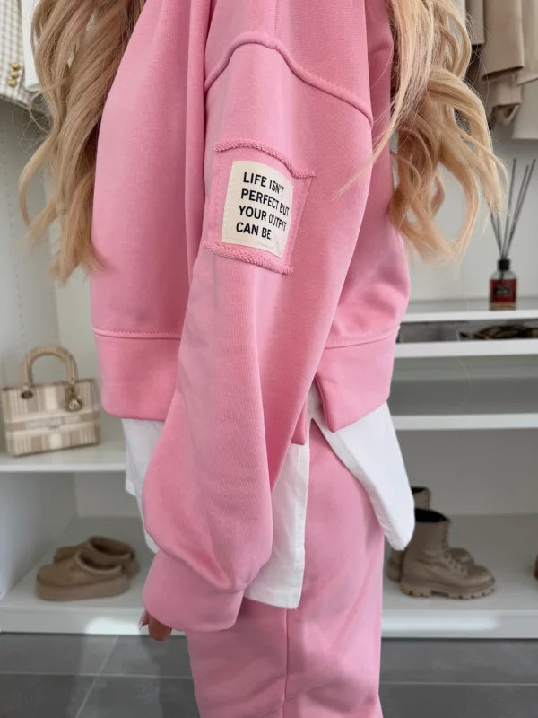 Patogus medvilninis dviejų dalių kostiumėlis-LT