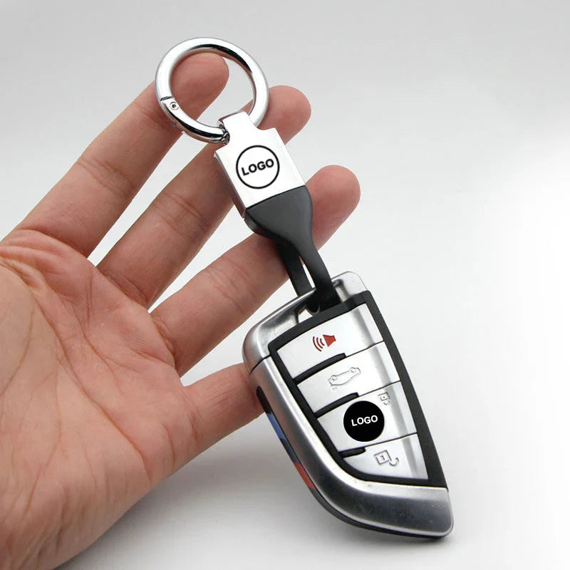 Brelok do kluczy SnapLock™ Tactical Quick-Release — metalowy brelok do kluczy samochodowych bez śrub z wytrzymałym paskiem TPU