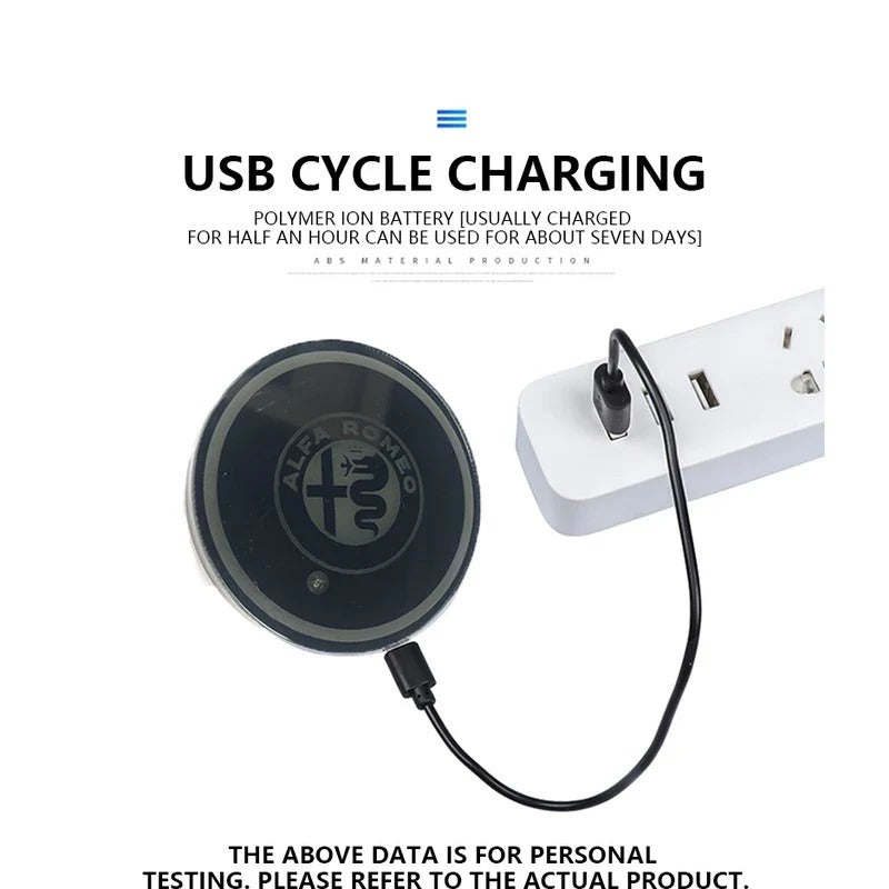 2 vnt. LED automobilių padėkliukai-LT