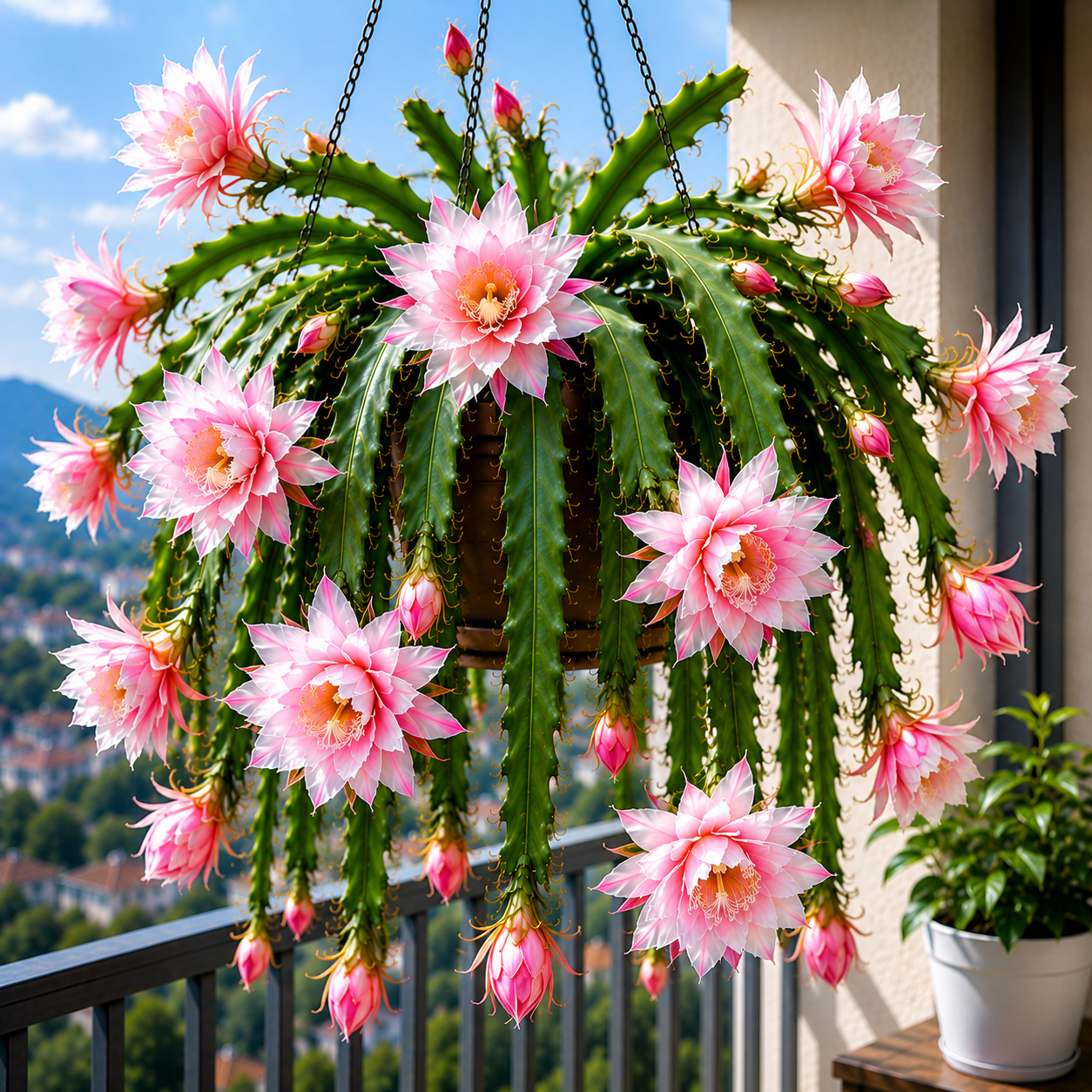 🌸 Rzadki kaktus storczykowy Epiphyllum – zachwycające egzotyczne kwiaty