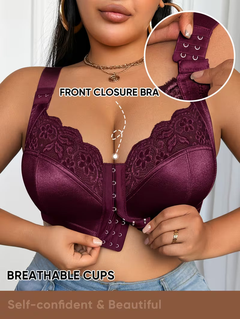 👙TRIUMPH – [4 szt.]🔥50% zniżki na damskie biustonosze z pełnym pokryciem dla kobiet o większych rozmiarach – Biustonosze w dużych rozmiarach o wyrazistych proporcjach
