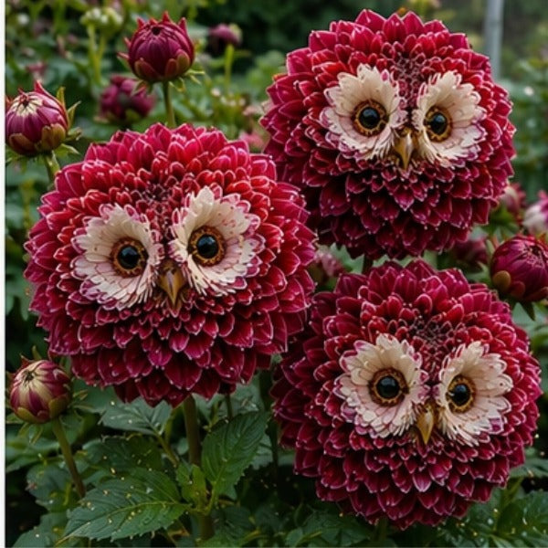 ✨ Magiczne rośliny 🦉 Poznaj cebulki dalii sowiookiej