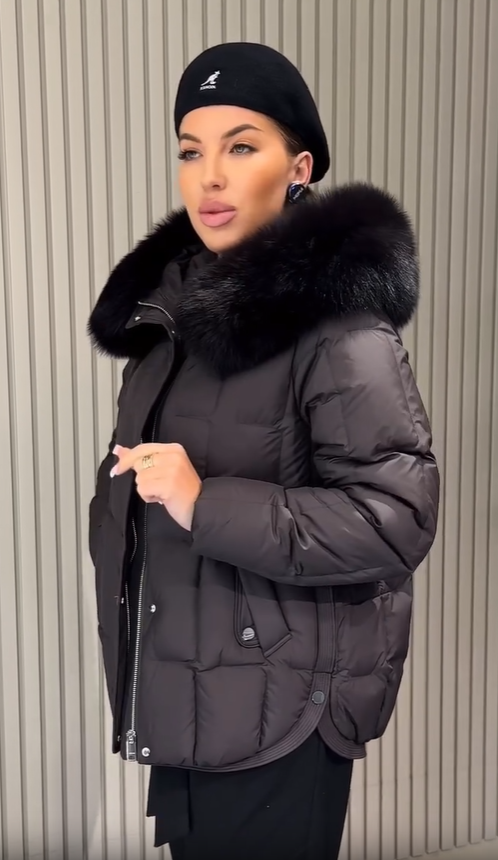 🔥Madinga žieminė moteriška nuimama pliušinė laisvalaikio striukė 2025 metams-LT